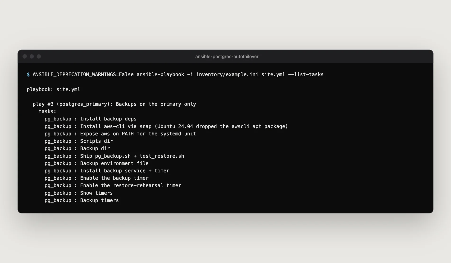 PostgreSQL High Availability — Ansible - Image 2