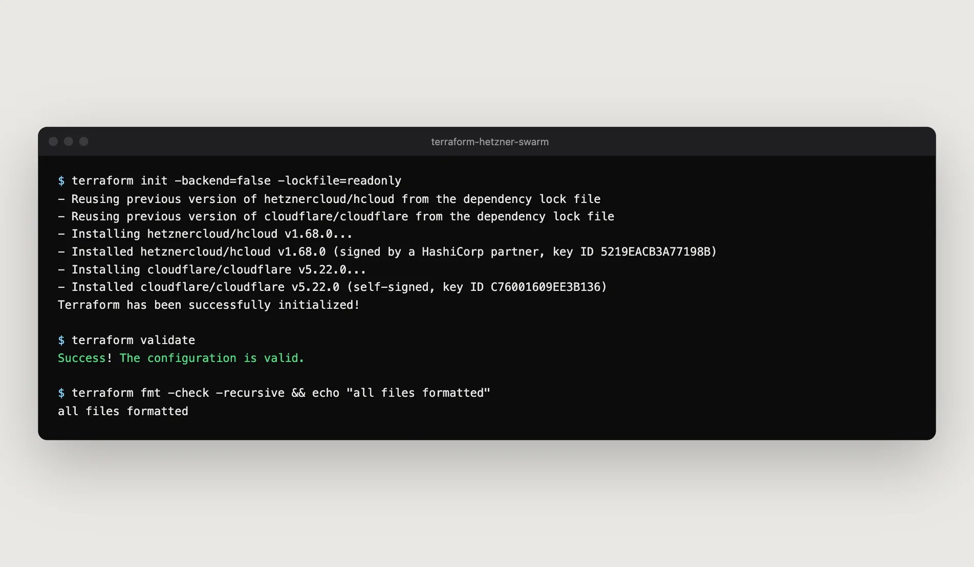 Hetzner and Cloudflare as Code — Terraform