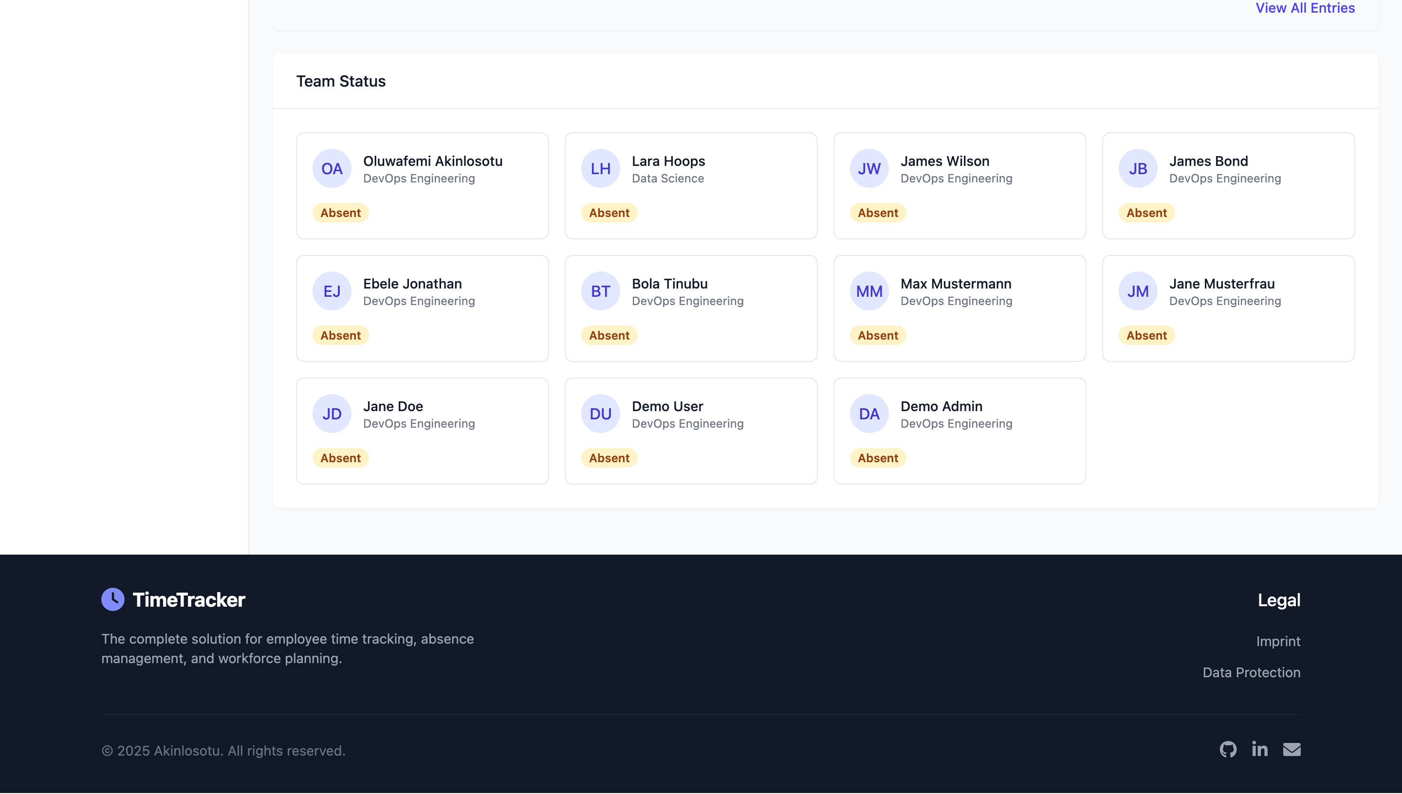 Time-Tracking App - Image 2