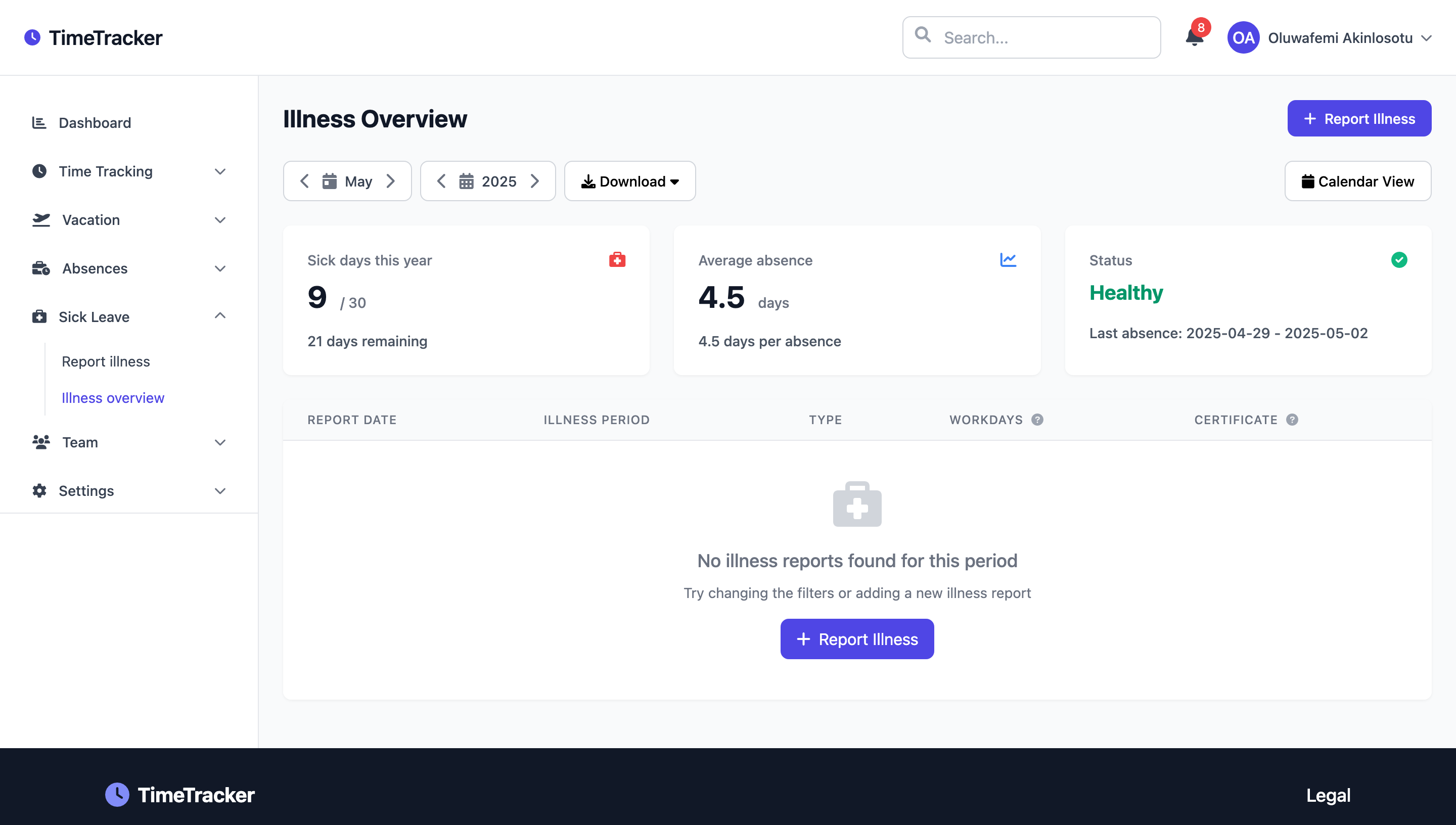 Time-Tracking App - Image 15