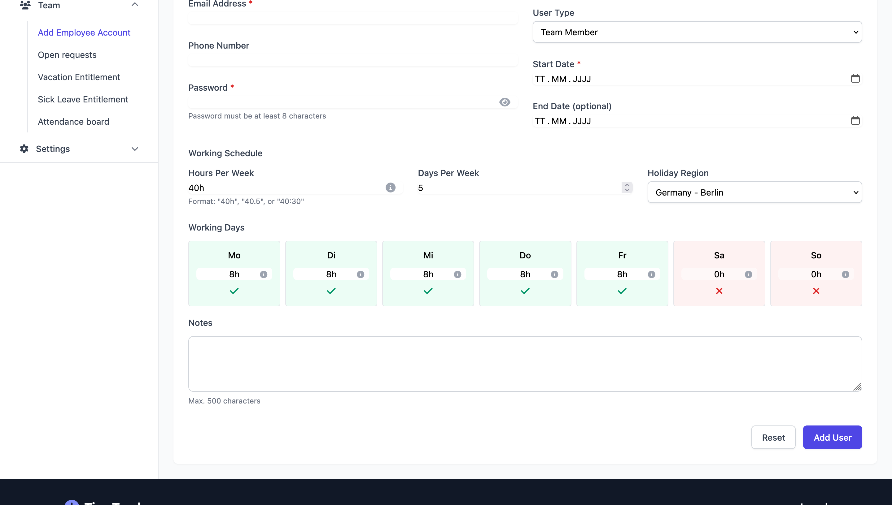 Time-Tracking App - Image 17