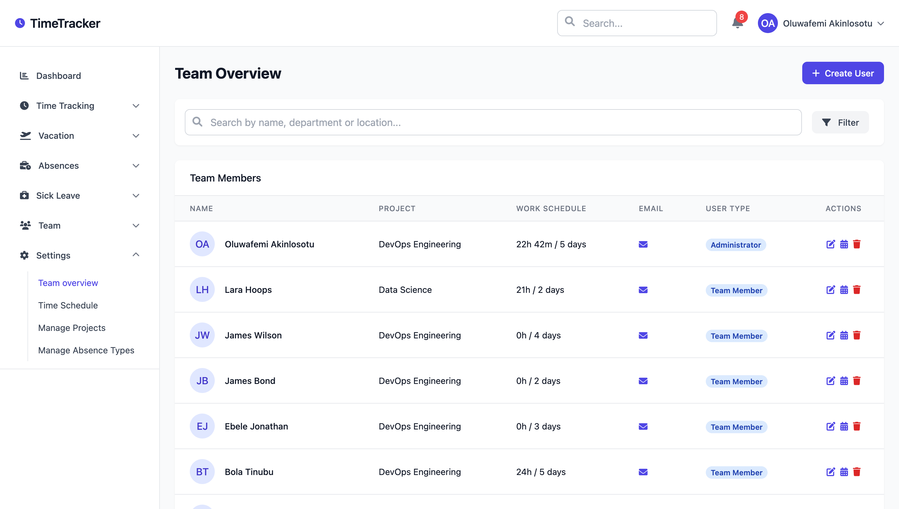 Time-Tracking App - Image 21
