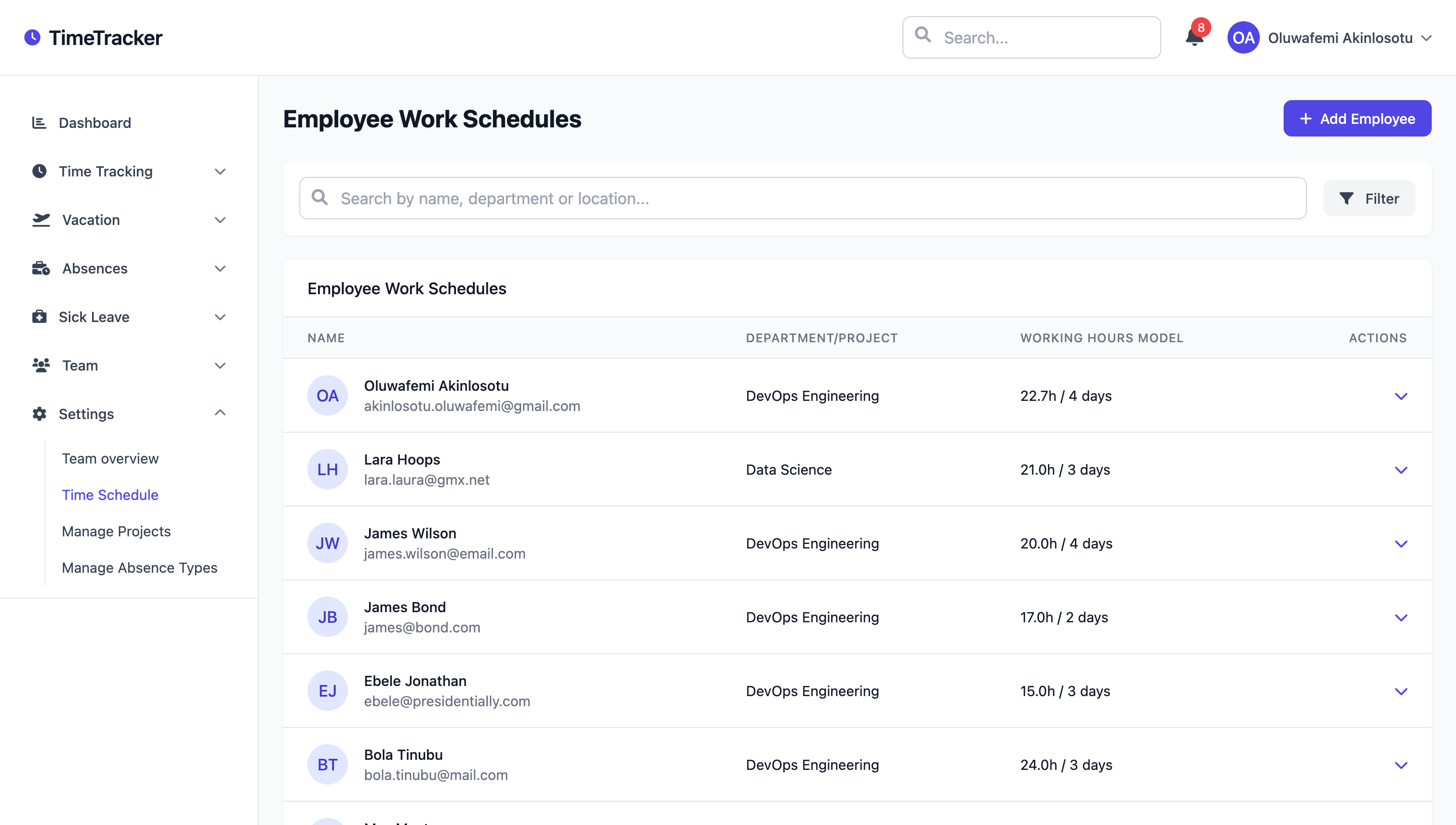 Time-Tracking App - Image 22